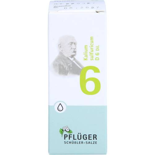 Biochemie Pflüger 6 Kalium sulfuricum D 6 Tropfen 30 ml