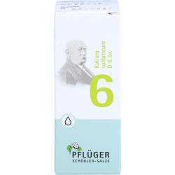 Biochemie Pflüger 6 Kalium sulfuricum D 6 Tropfen 30 ml