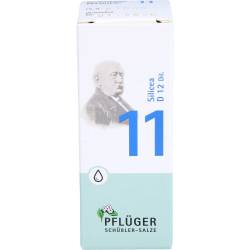 Biochemie Pflüger 11 Silicea D 12 Tropfen 30 ml