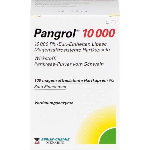 Pangrol 10.000 Hartkps.m.magensaftr.überz.Pell. 100 St