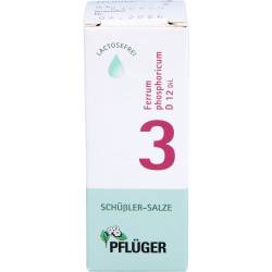 Biochemie Pflüger 3 Ferrum phosphoricum D 12 Tro. 30 ml
