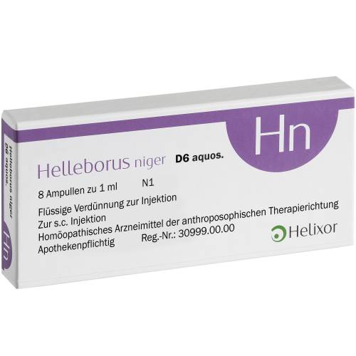 Helleborus Niger D 6 aquos.Ampullen 8 St