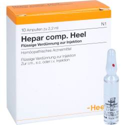 Hepar Comp.Heel Ampullen 10 St