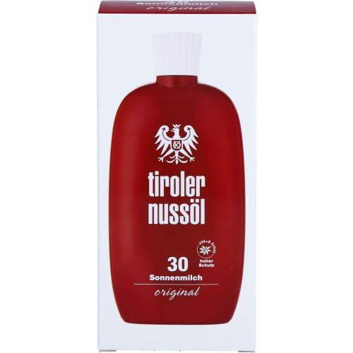 Tiroler Nussöl orig.Sonnenmilch wasserf.Lsf 30 150 ml