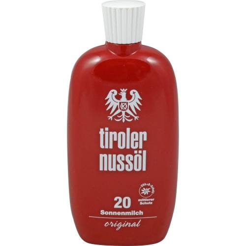 Tiroler Nussöl orig.Sonnenmilch wasserf.Lsf 20 150 ml