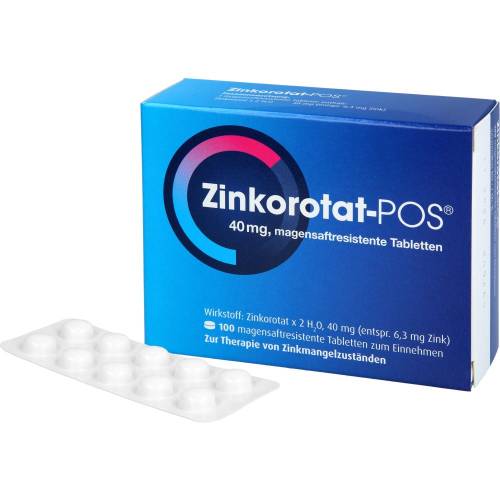 Zinkorotat Pos magensaftresistente Tabletten 100 St