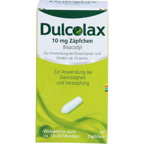 Dulcolax 10 mg Zäpfchen 30 St