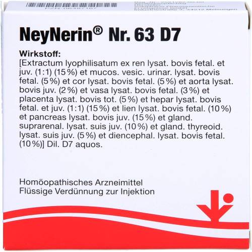 Neynerin Nr.63 D 7 Ampullen 10 ml