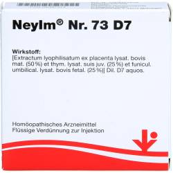 Neyim Nr.73 D 7 Ampullen 10 ml