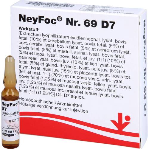 Neyfoc Nr.69 D 7 Ampullen 10 ml