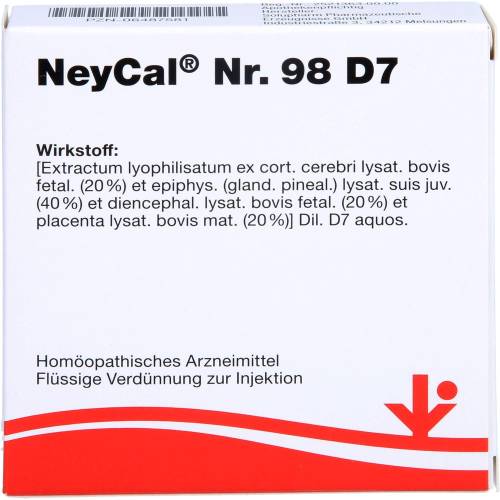 Neycal Nr.98 D 7 Ampullen 10 ml
