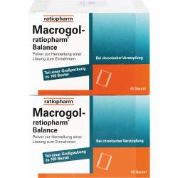 Macrogol-ratiopharm Balance Plv.z.H.e.L.z.Einn. 100 St
