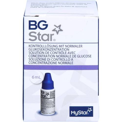 Bgstar Kontrolllösung normal 6 ml