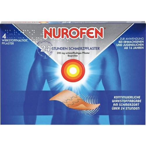 Nurofen 24-Stunden Schmerzpflaster 200 mg 4 St