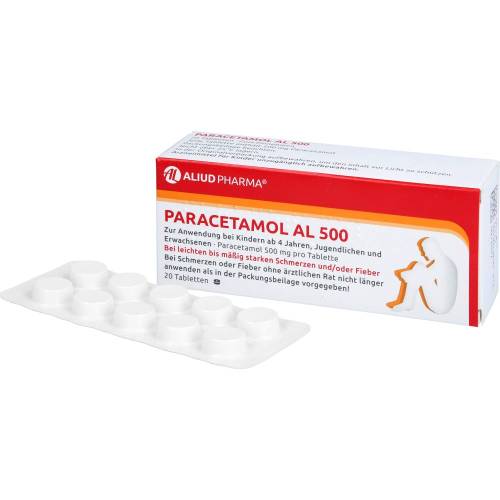 Paracetamol Al 500 Tabletten 20 St