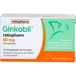 Ginkobil-ratiopharm 80 mg Filmtabletten 60 St