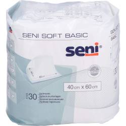 Seni Soft Basic Bettschutzunterlage 40x60 cm 30 St
