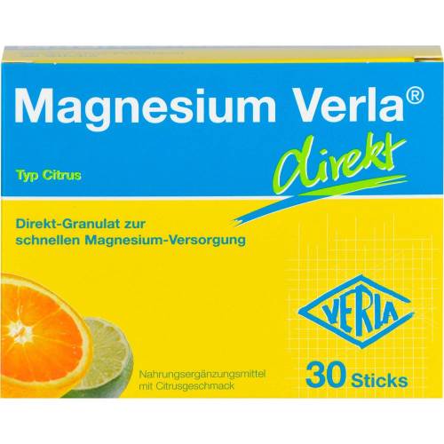 Magnesium Verla direkt Citrus Granulat 30 St