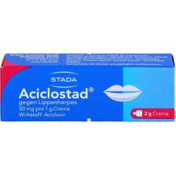 Aciclostad Creme gegen Lippenherpes 2 g