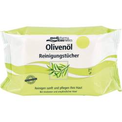 Olivenöl Reinigungstücher 25 St