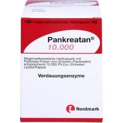 Pankreatan 10.000 magensaftresistente Hartkapseln 100 St