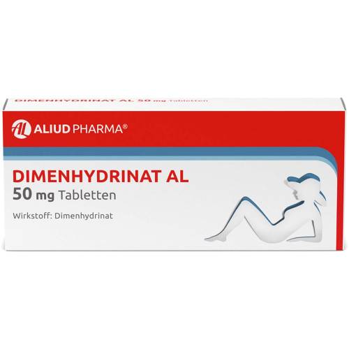 Dimenhydrinat Al 50 mg Tabletten 20 St