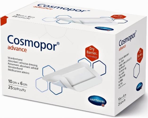 Hartmann Cosmopor Advance 10cm/6cm - 25 bucati