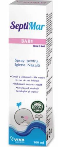 APA DE MARE IZOTONA, SEPTIMAR BABY 100ML - VITALIA PHARMA