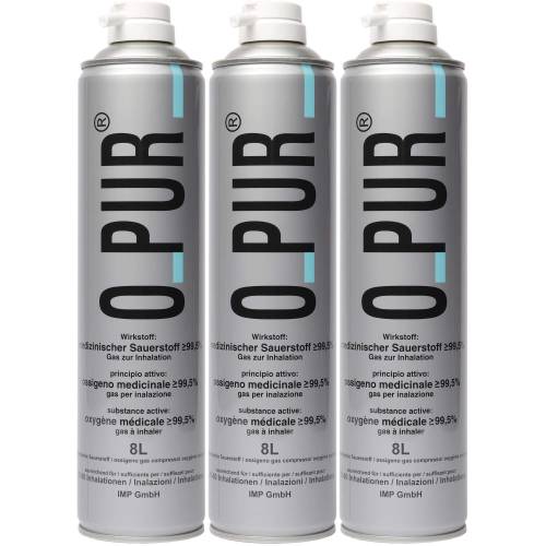O Pur Sauerstoff Dose f.Maske Spray 24 l