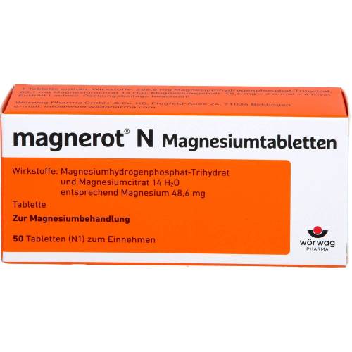 Magnerot N Magnesiumtabletten 50 St