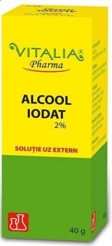 ALCOOL IODAT 2%, 40G - VITALIA PHARMA