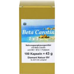 Beta Carotin 1x1 pro Tag Kapseln 100 St