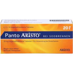 Panto Aristo bei Sodbrennen 20 mg magensaftr.Tabl. 14 St