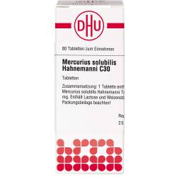 Mercurius Solubilis Hahnemanni C 30 Tabletten 80 St