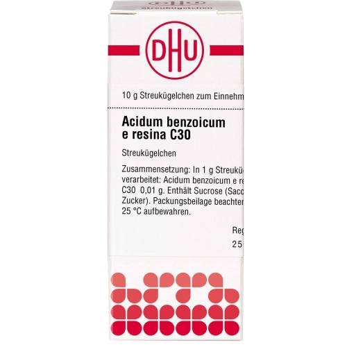 Acidum Benzoicum E Resina C 30 Globuli 10 g
