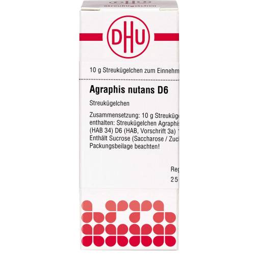 Agraphis Nutans D 6 Globuli 10 g