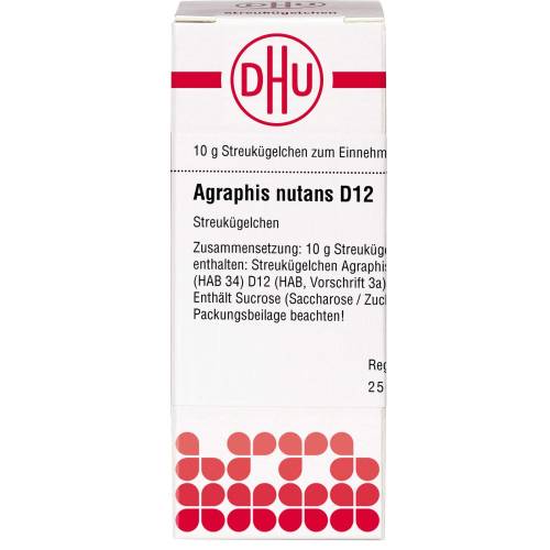 Agraphis Nutans D 12 Globuli 10 g