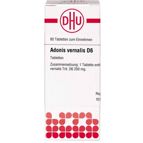 Adonis Vernalis D 6 Tabletten 80 St