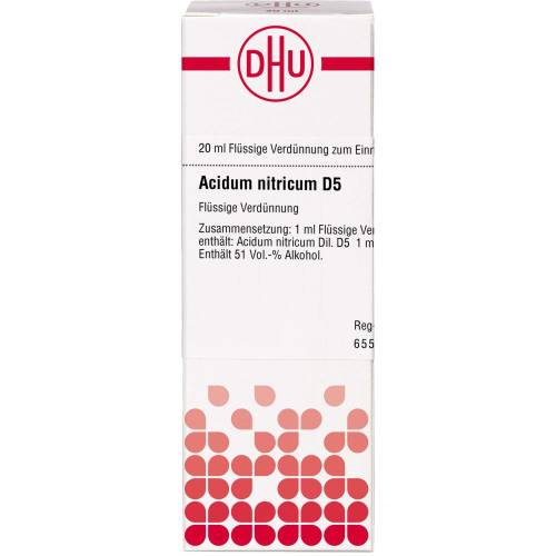 Acidum Nitricum D 5 Dilution 20 ml
