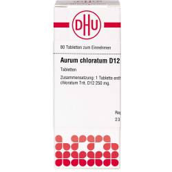 Aurum Chloratum D 12 Tabletten 80 St