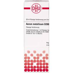 Aurum Metallicum D 200 Dilution 20 ml