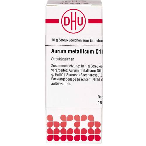 Aurum Metallicum C 10 Globuli 10 g