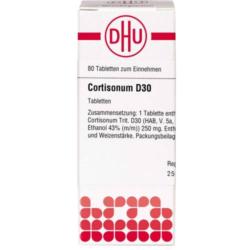Cortisonum D 30 Tabletten 80 St