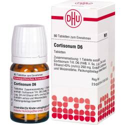 Cortisonum D 6 Tabletten 80 St
