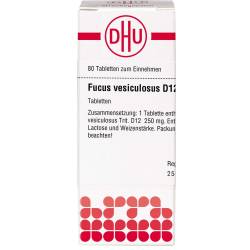 Fucus Vesiculosus D 12 Tabletten 80 St