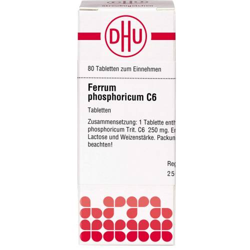 Ferrum Phosphoricum C 6 Tabletten 80 St