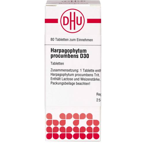 Harpagophytum Procumbens D 30 Tabletten 80 St