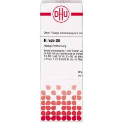 Hirudo D 6 Dilution 20 ml