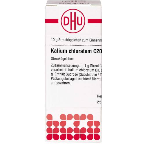 Kalium Chloratum C 200 Globuli 10 g