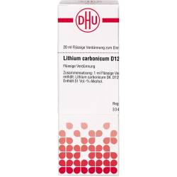 Lithium Carbonicum D 12 Dilution 20 ml
